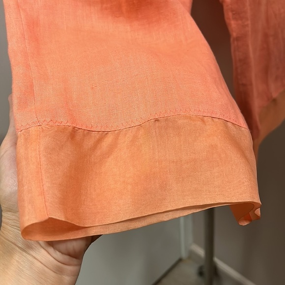 Muse Light Orange Top and Pants Set size 4P - Picture 3 of 11